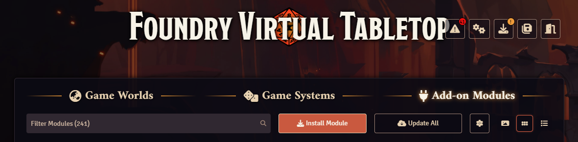 Module Installation - Add Module